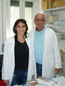 Il dott. Alessandro Iacono con la dott.ssa Cannovo (foto secondaria in basso a sinistra)